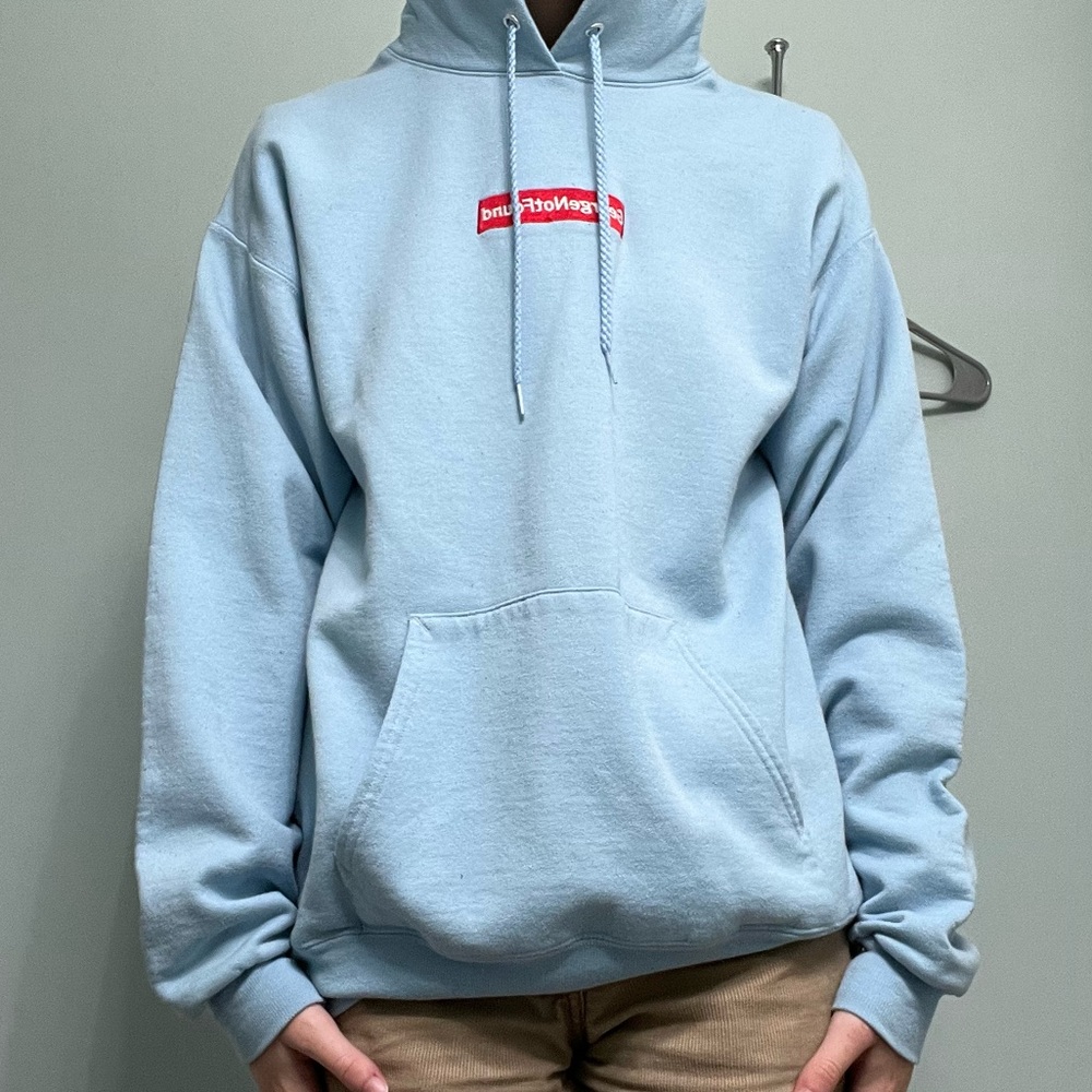 Blue Georgenotfound hoodie